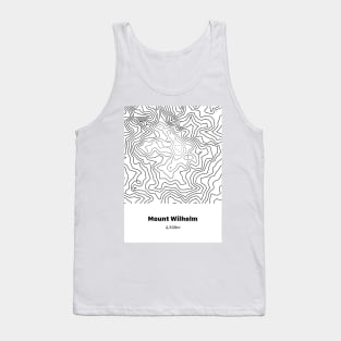 Mount Wilhelm Topographic Map Tank Top